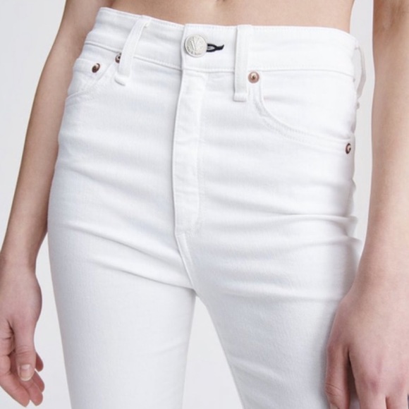 NEW! Rag & Bone Skinny White Jeans - size 25 -$199+ retail NWT! - Picture 2 of 10